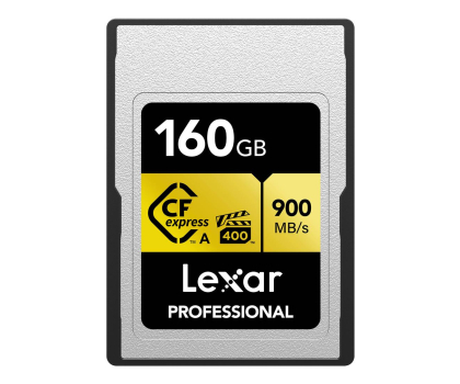 Karta pamięci CFexpress Lexar 160GB Professional Type A GOLD 900MB/s VPG400